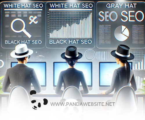 سئو کلاه سفید، سئو کلاه سیاه، سئو کلاه خاکستری